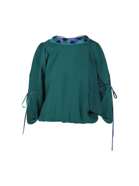 STYLISH EMERALD BLOUSE
