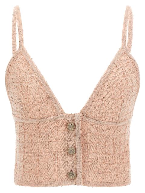 Alessandra Rich Alessandra Rich Women Sequin Top