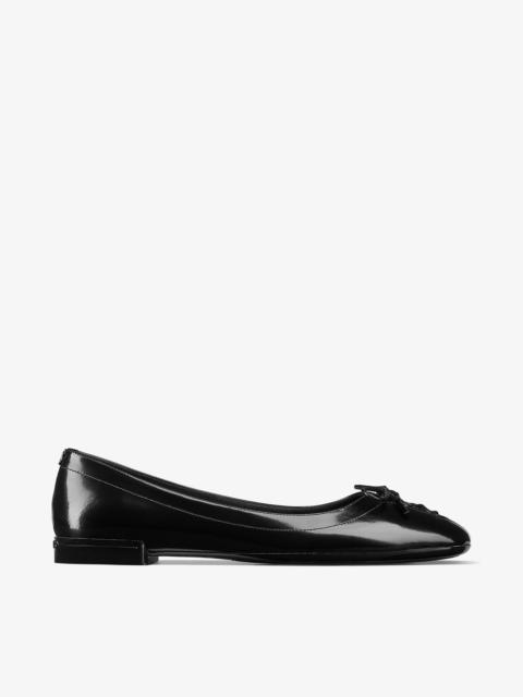 JIMMY CHOO Scarlett Ballerina
Black Soft Spazzolato Ballerina Flats
