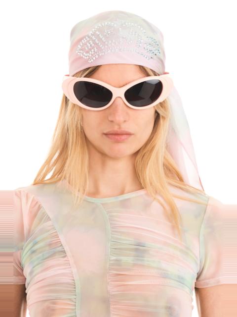 Collina Strada WASHED DAISY PLAID PRINCESS FOULARD SCARF