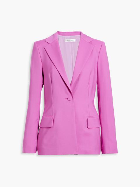 Oscar de la Renta Wool and mohair-blend blazer