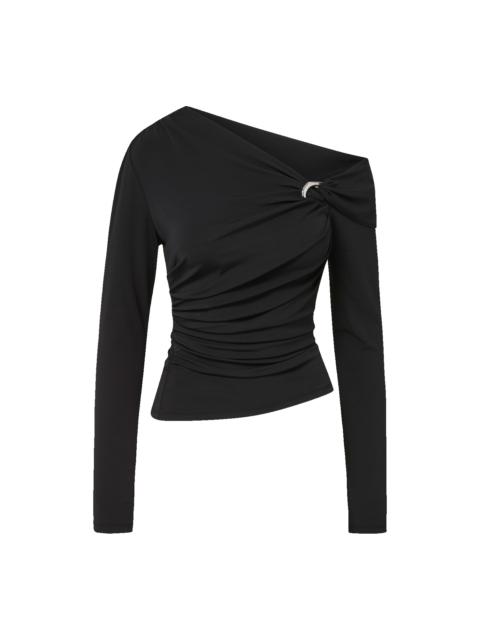 VERONICA BEARD LOZEA OFF-THE-SHOULDER TOP