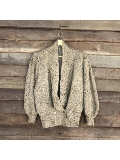 Other Designers Coloured Cable Knit Sweater - Pinore Knitwear Cardigan