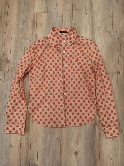 Ann Demeulemeester Dots button up shirt.Like CaseyCasey or Uma Wang