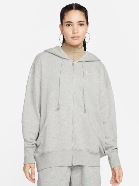 Nike WOMEN'S NIKE SPORTSWEAR PHOENIX FLEECE OVERSIZED FULL-ZIP HOODIE