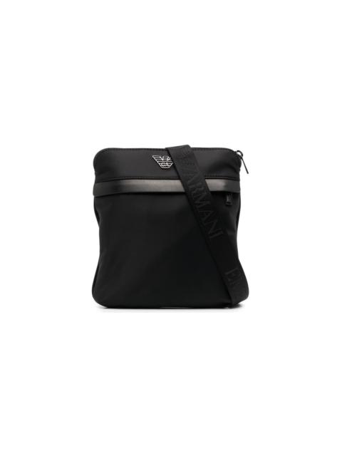 EMPORIO ARMANI Small Flat Messenger Bag