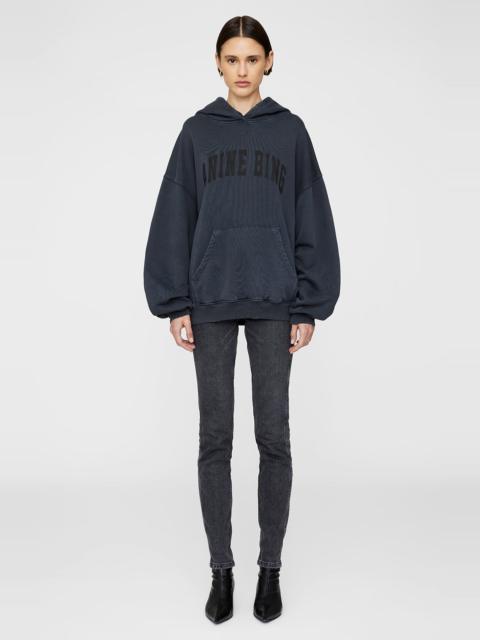ANINE BING ANINE BING Harvey Sweatshirt in Dark Washed Black at Nordstrom