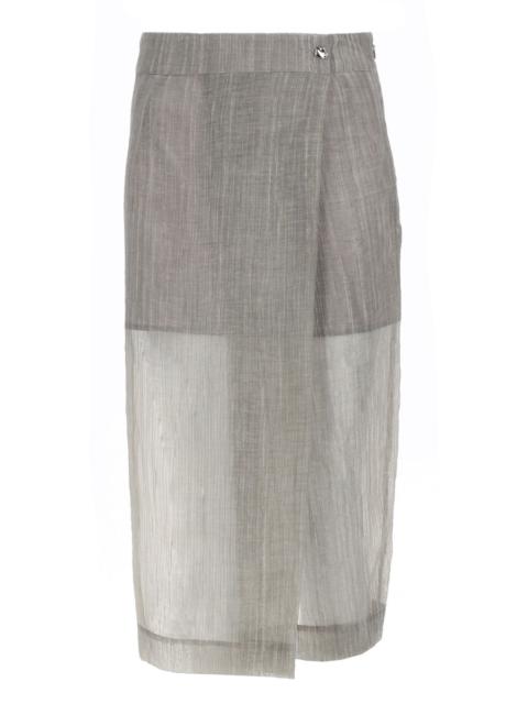 The Garment DELFI MIDI SKIRT WITH BUTTON