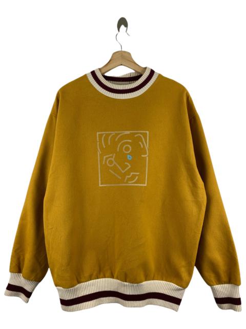 Other Designers Vintage - BLACK SMITH APPAREL SAD MAN SWEATER