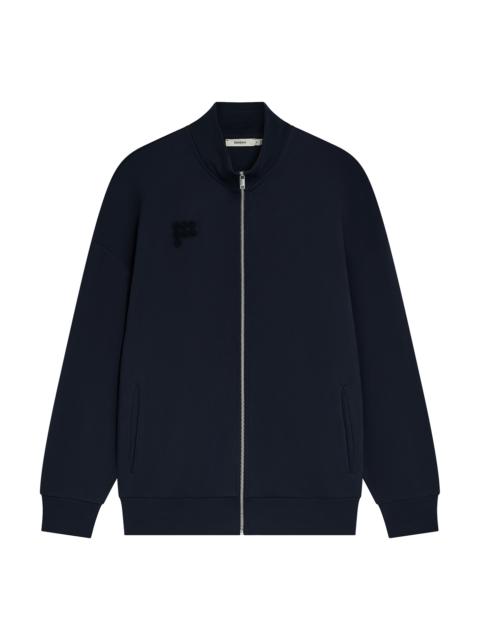 PANGAIA Mens Zip Up Sweatshirt - Midnight Navy