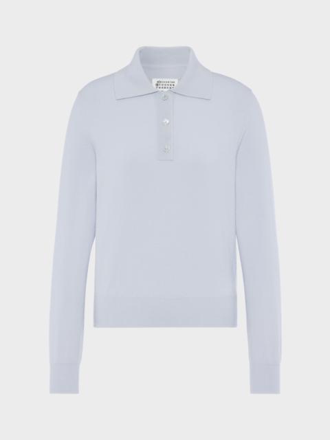 Maison Margiela Polo Knit Top