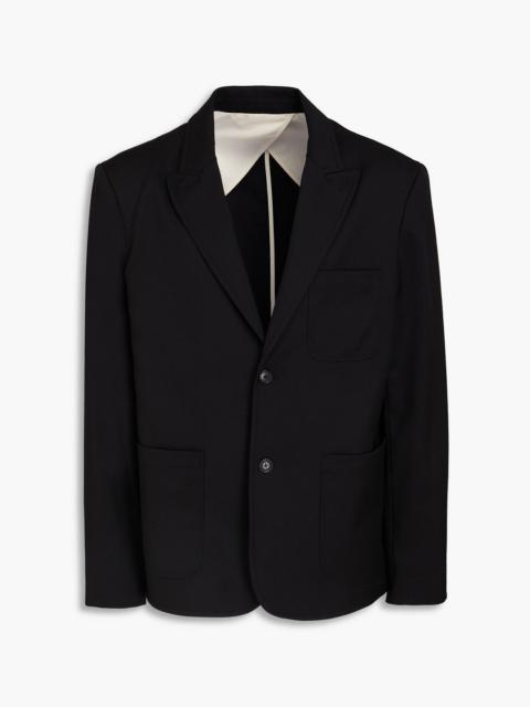 Other Designers Wool-blend twill blazer