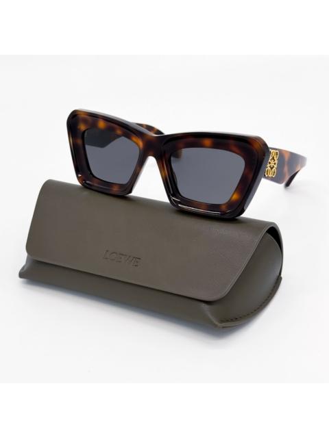 Loewe NEW LW40145I 52A, LOEWE HAVANA BWOWN CAT EYE WOMEN SUNGLASSE