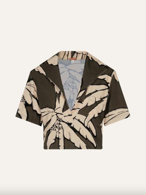 Johanna Ortiz Palms Misty Hem T-Shirt