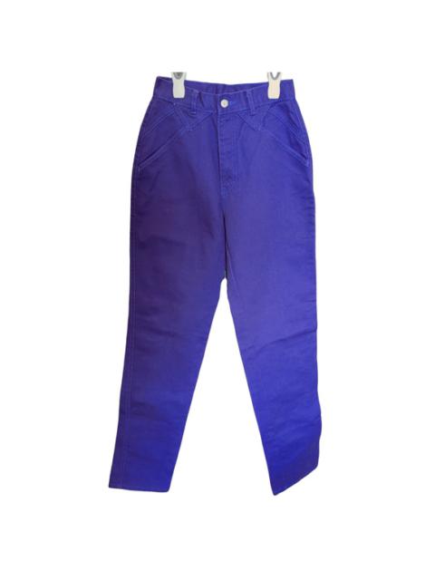 Vintage Roper High Rise Bareback Purple Denim Jeans Size 5