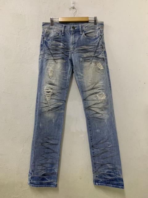 Other Designers Semantic Design Distressed Denim