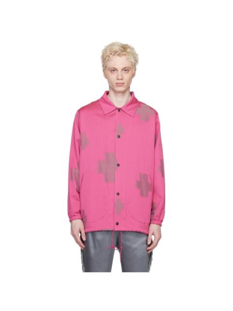 NEEDLES Pink Coach Jacket