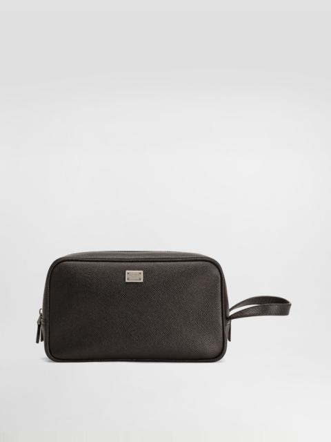 Dolce & Gabbana Sicily calfskin necessaire