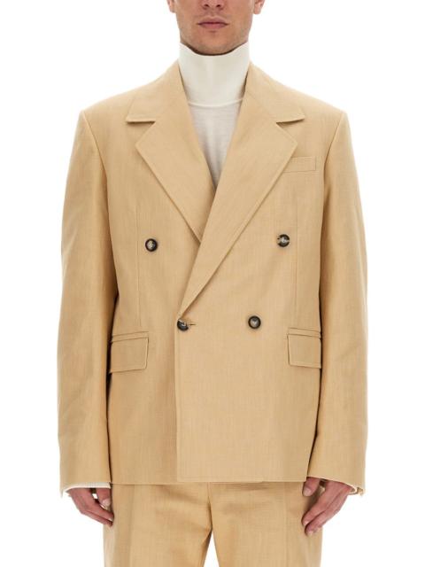 Bottega Veneta Bottega Veneta Men Double-Breasted Jacket