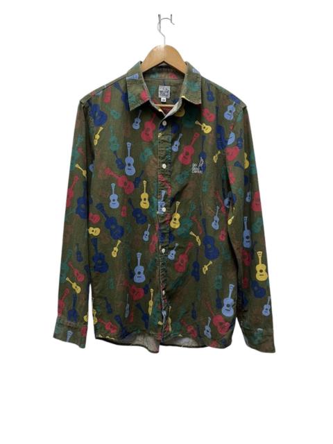 Other Designers Japanese Brand - Go Slow Caravan Full Print Shirt Button Ups