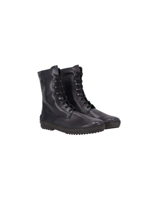 Tod's Tods Men's Dark Blue Boot, Size 7