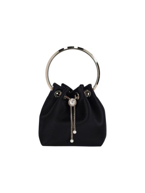 JIMMY CHOO "BON BON" MINI BUCKET BAG