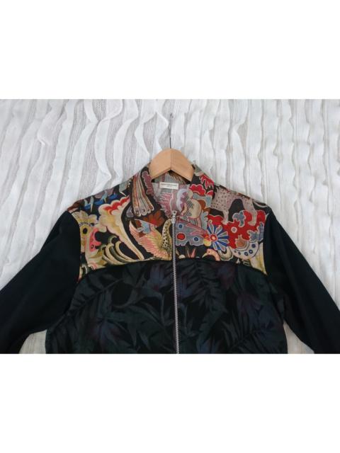 Dries Van Noten Rare Iconic Floral Pattern Motif Embroidered Bomber