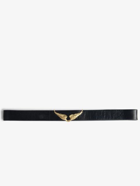 Zadig & Voltaire Rock Reversible Vintage Belt