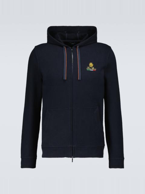 Loro Piana Hooded Bomber Horsey sweatshirt