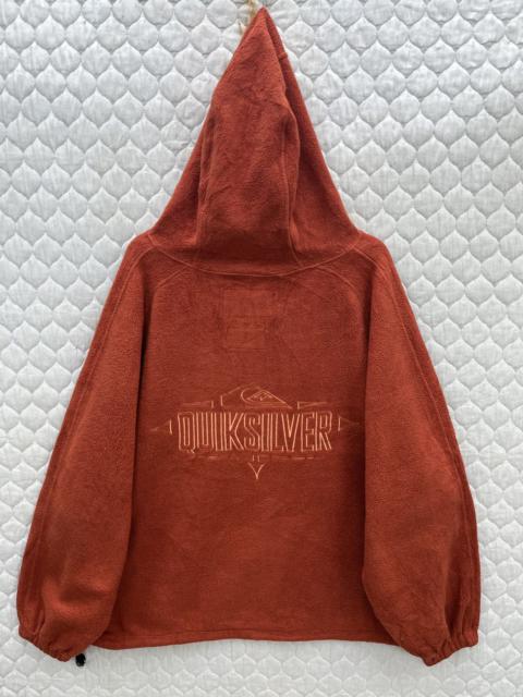 Other Designers Vintage - 🔥🔥🔥STEALS VTG QUIKSILVER POLARTEC HOODIE SWEATSHIRT