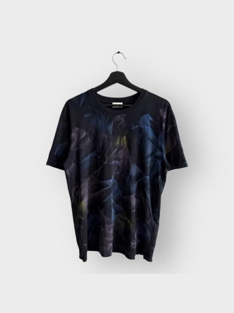 SAINT LAURENT STEAL! Saint Laurent Paris Tie Dye Center Logo Tee (S)