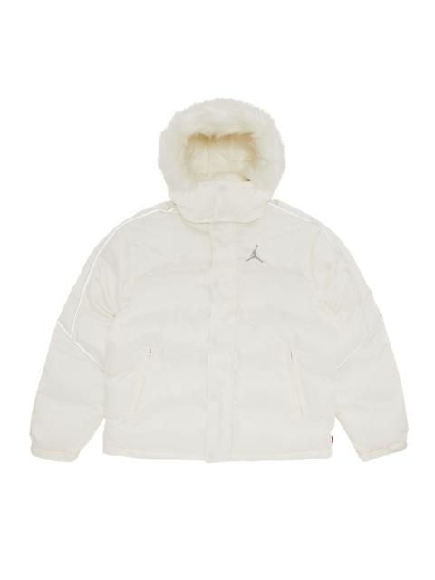 Supreme Supreme x Jordan Puffer Jacket 'White'