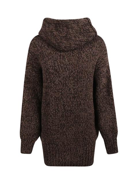 Hooded Knit Knitted Jumper