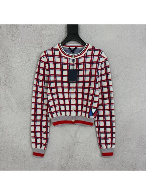 Louis Vuitton Louis Vuitton LV Grid Knit Cardigan