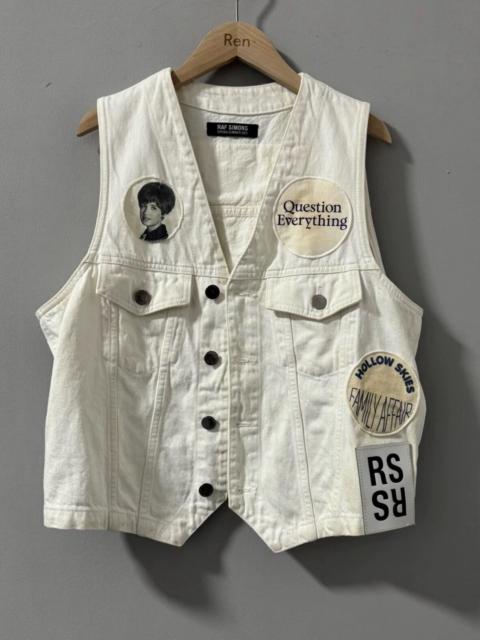 Raf Simons Raf Simons 21SS Portrait Patch Vest Jacket