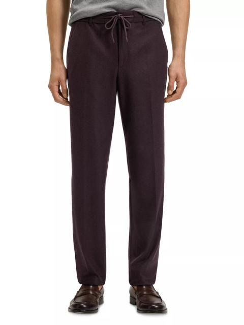 BOSS Perin Tapered Fit Tech Flannel Jersey Jogger Pants