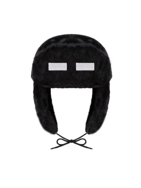 Other Designers Cartoon Anime Minecraft My World Faux Fur Ushanka Hat Cute Y2K Warm Earflap Trapper Hat