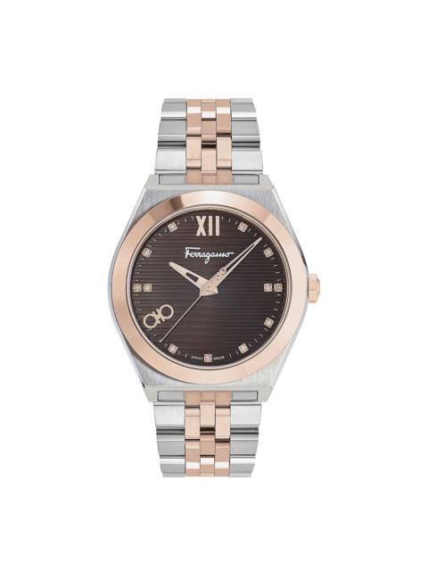 FERRAGAMO Ferragamo Men's Vega New Diamond Watch