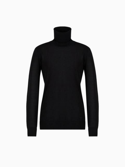 EMPORIO ARMANI Pure virgin-wool rollneck