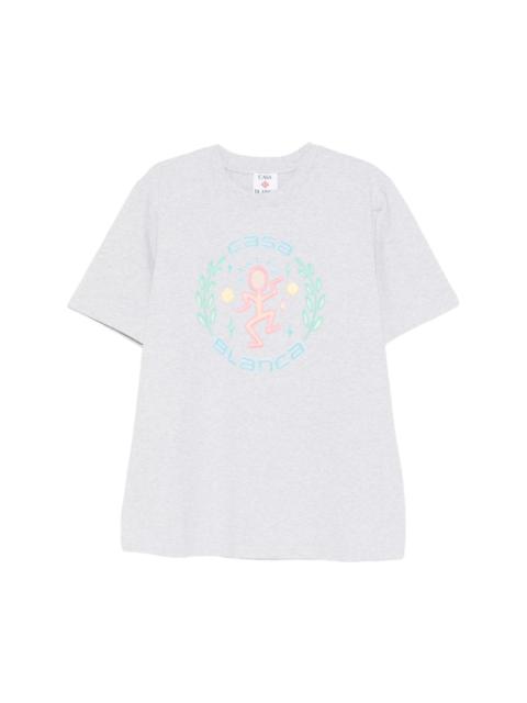 CASABLANCA GRAPHIC ROUNDEL T-SHIRT