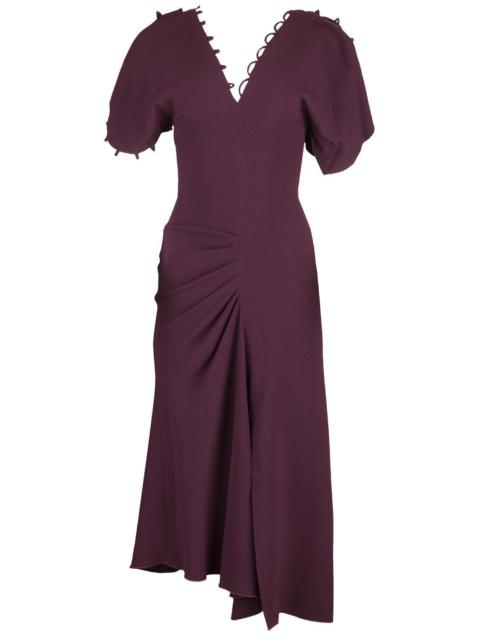 Victoria Beckham Rouleaux Detail Dress