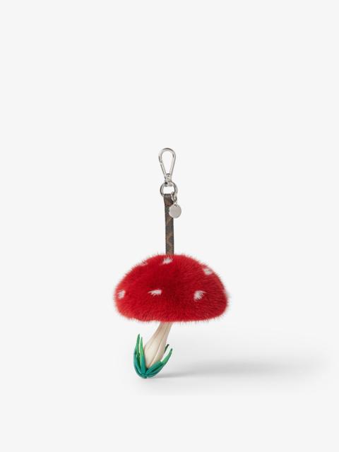 FENDI Mushroom Charm