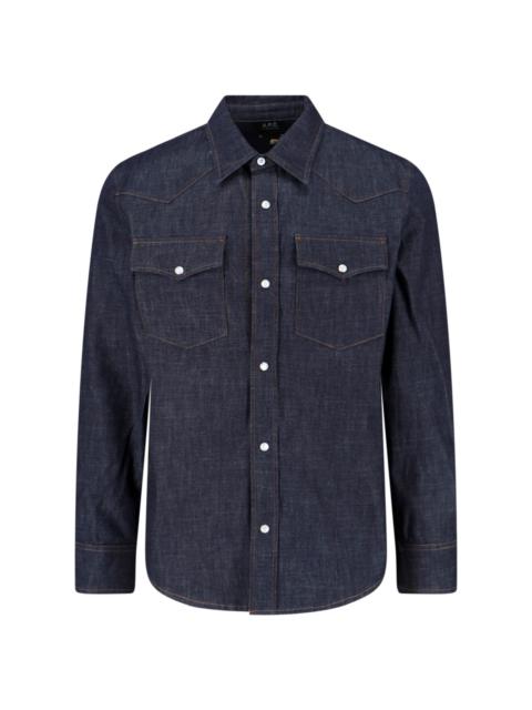 A.P.C. DENIM SHIRT