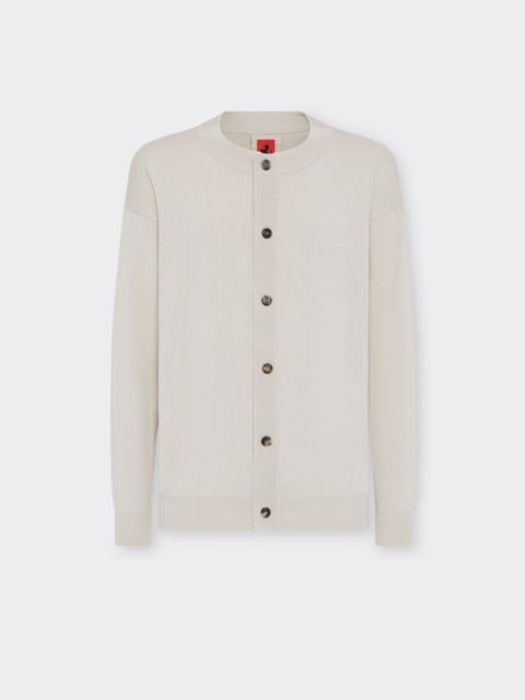 Ferrari Cotton and silk cardigan