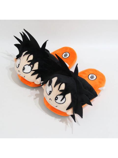 Other Designers Cute Anime Dragon Ball Son Goku Kawaii Plush Indoor Slippers Adult Kids Warm Shoes Home