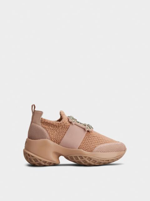 Roger Vivier Viv' Run Sneakers in knit