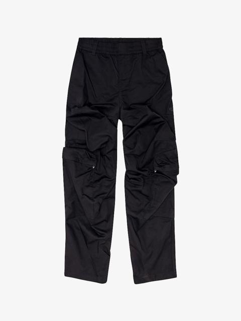 P-Arne-Fem-P2 cotton-twill cargo trousers