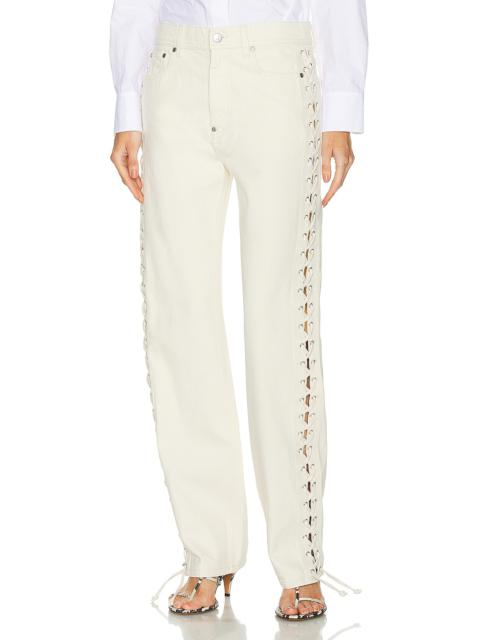 Stella McCartney Lacing Straight Leg