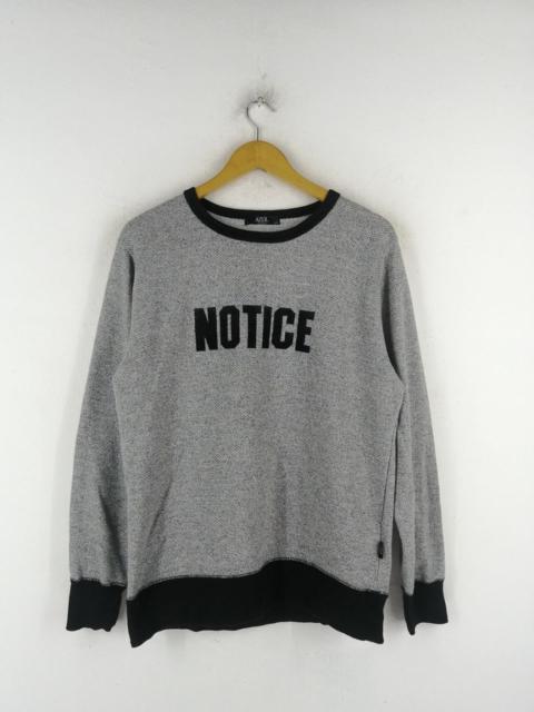 Other Designers Japanese Brand - Azul Notice Sweatshirt