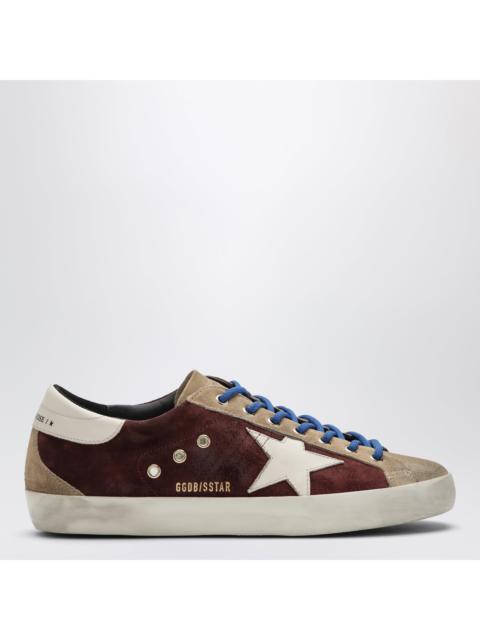 Golden Goose Golden Goose Sneakers Super-Star Dark Red/Warm Grey/Buttercream Men